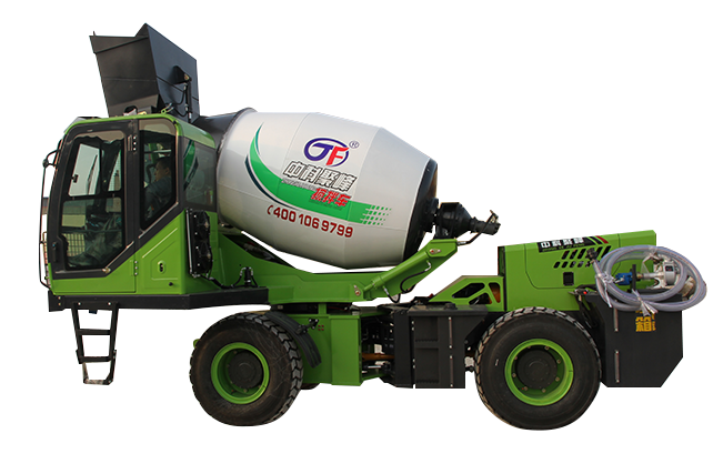 2.6同步旋轉(zhuǎn)自動上料混凝土攪拌車