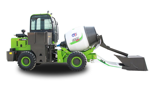 3.5方自動上料混凝土攪拌車