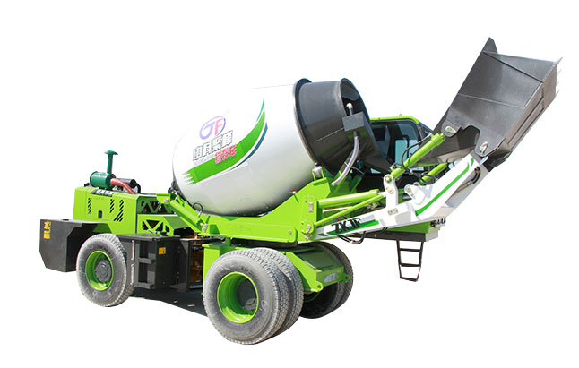 全自動自上料攪拌車